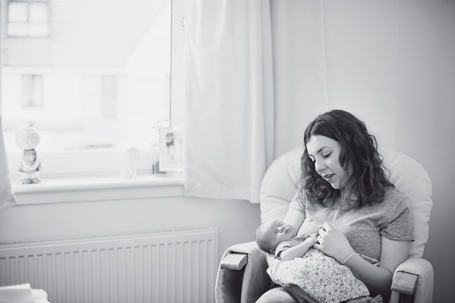 lifestyle newborn photography